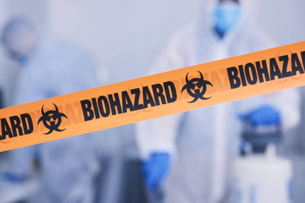 Professional Biohazard technician working in Delaware, AR